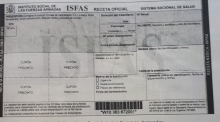 UnionGC te informa: No es necesario el visado de las recetas de ISFAS