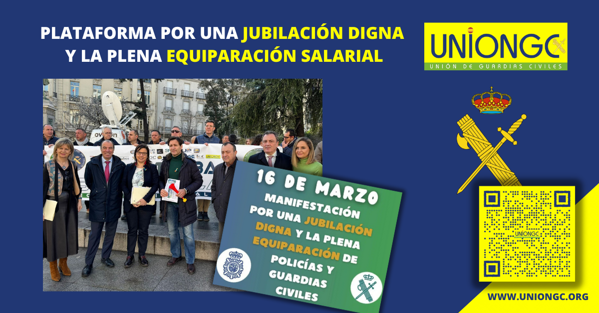 CONCENTRACIÓN DE LA PLATAFORMA POR UNA JUBILACIÓN DIGNA Y LA PLENA EQUIPARACIÓN SALARIAL