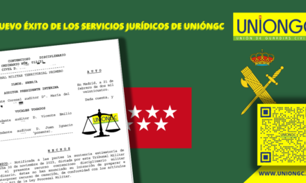 NUEVO ÉXITO DE LOS SERVICIOS JURÍDICOS DE UNIÓNGC