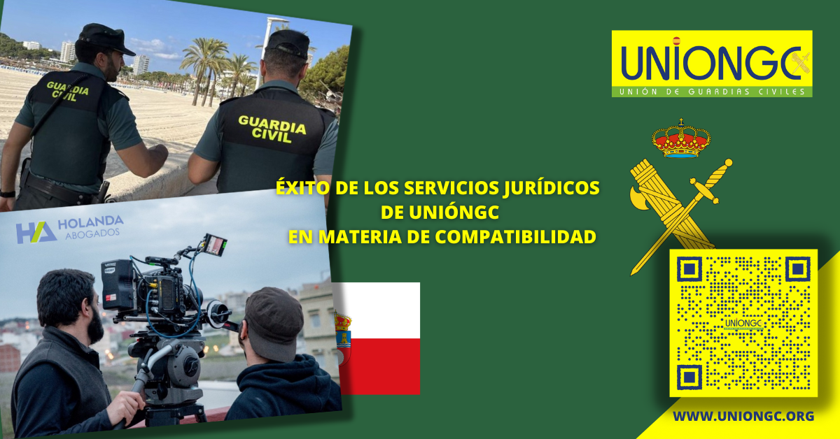 ÉXITO DE LOS SERVICIOS JURIDICOS DE UNIÓNGC EN MATERIA DE COMPATIBILIDAD – UNIÓNGC