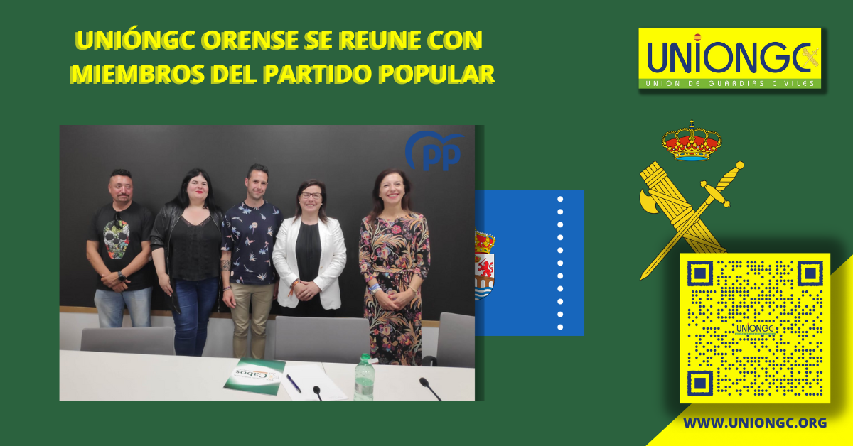 REUNIÓN DE TRABAJO CON EL PARTIDO POPULAR EN GALICIA – UNIONGC