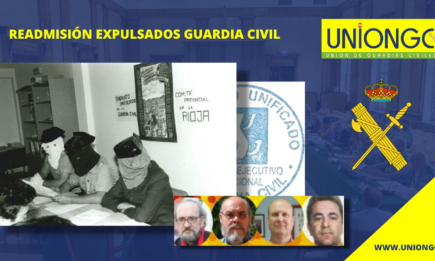 REHABILITACIÓN DE LOS GUARDIAS CIVILES EXPULSADOS – EL EMBRIÓN DE LAS ASOCIACIONES
