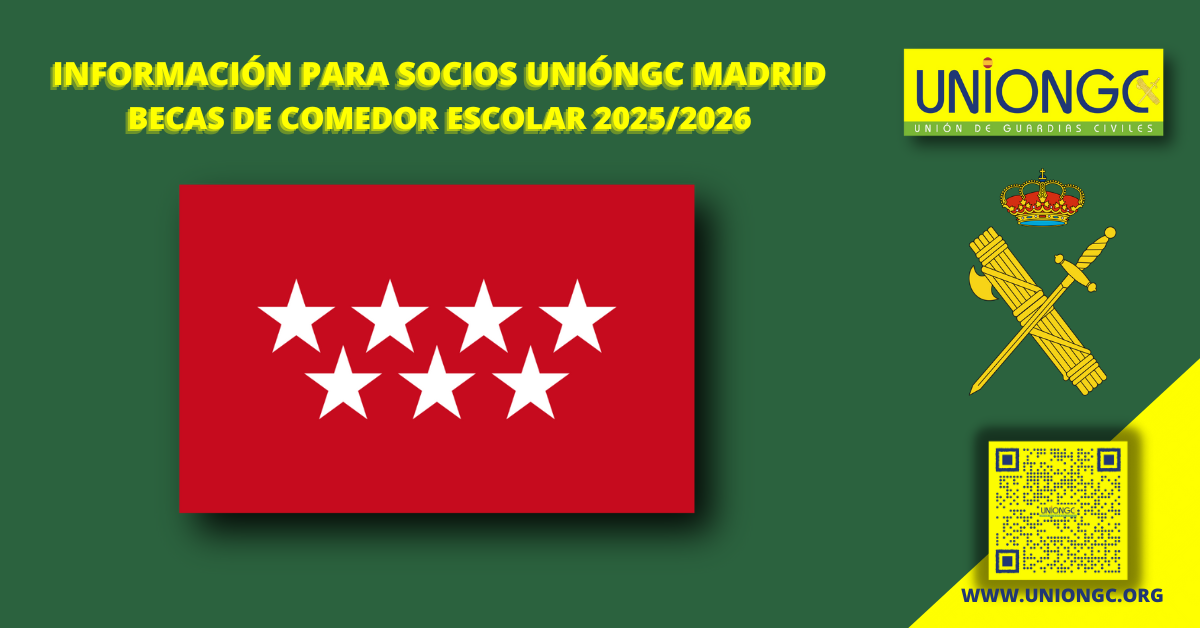 Becas de comedor escolar 2025/2026 – MADRID