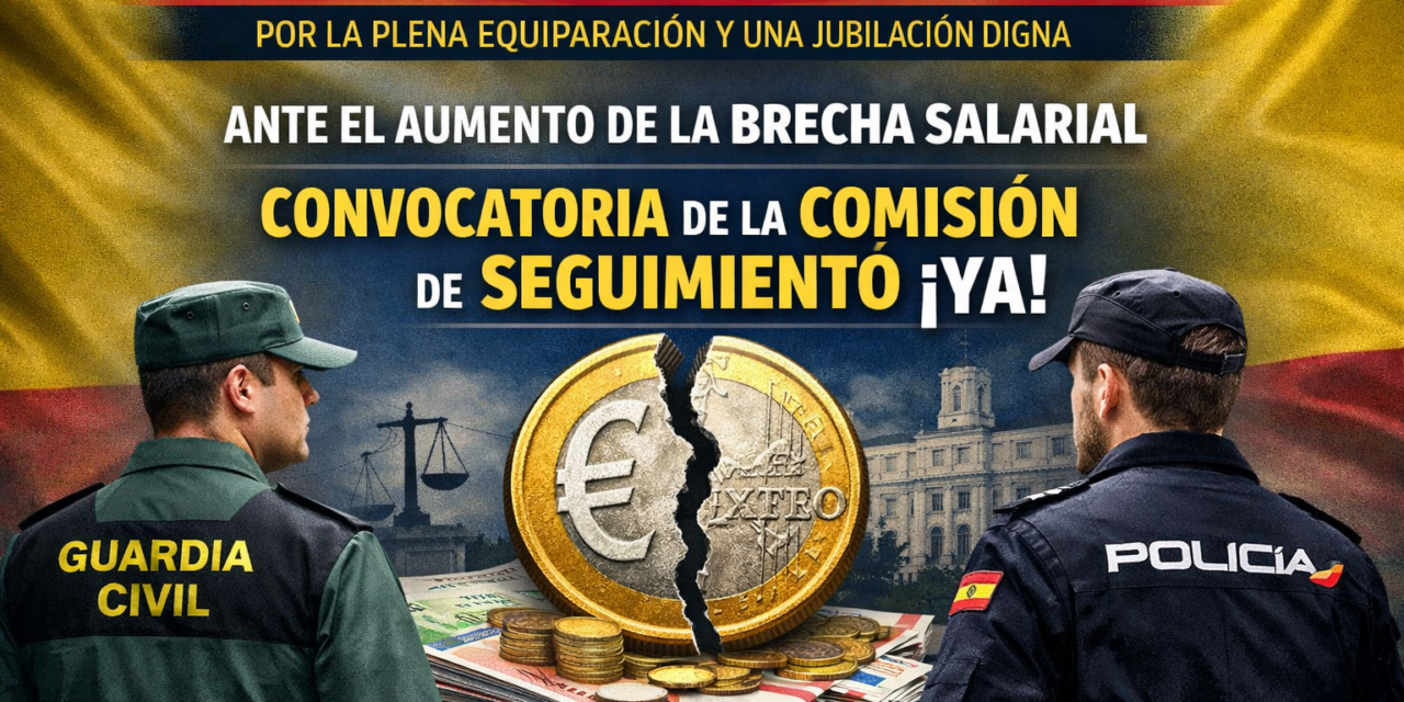 La Plataforma exige la convocatoria urgente de la Comisión de Seguimiento ante el aumento de la brecha salarial