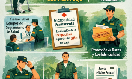 Nuevo Real Decreto sobre la gestión de las bajas médicas en la Guardia Civil