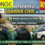 UniónGC reclama reforzar la Guardia Civil en Siero ante el crecimiento poblacional del municipio