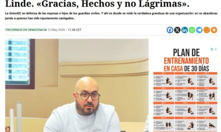 UniónGC, reconocida por su apoyo a la viuda de Manuel Linde