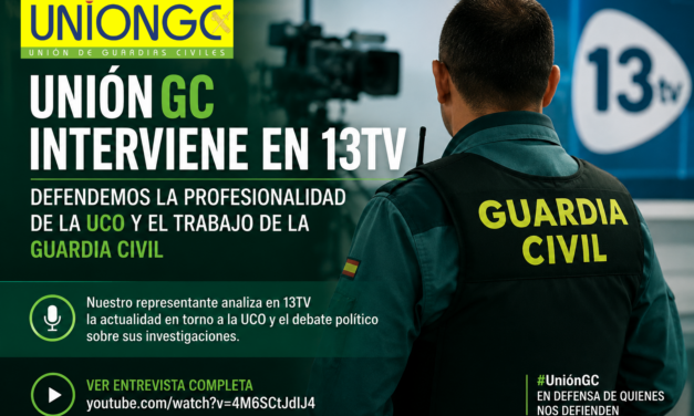 UniónGC defiende la profesionalidad de la UCO en 13TV