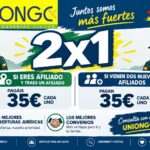 ¡PROMOCIÓN 2X1! AFÍLIATE A UNIÓNGC Y DISFRUTA DE SUS VENTAJAS
