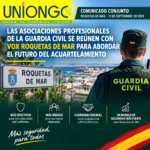 Las asociaciones profesionales de la Guardia Civil se reúnen con VOX Roquetas de Mar para abordar el futuro del acuartelamiento