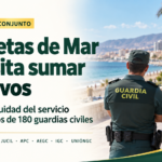 UniónGC reclama garantías para los 180 guardias civiles afectados por la retirada prevista de Roquetas de Mar