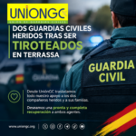 UniónGC condena el tiroteo contra dos guardias civiles en Terrassa y reclama revisar el dispositivo de actuación