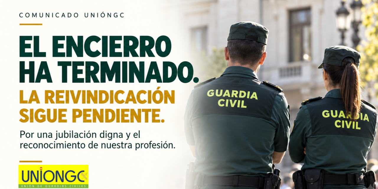 COMUNICADO DE LA UNIÓN DE GUARDIAS CIVILES